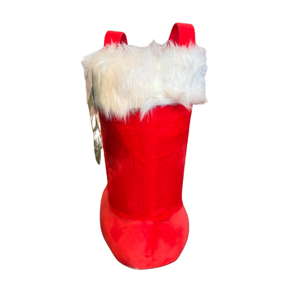 Christmas Stocking Plush Basket - NWT - Picture 3 of 7